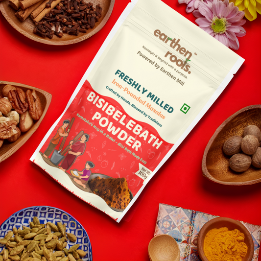 Earthen Mill Iron-Pounded Bisibelebath Powder
