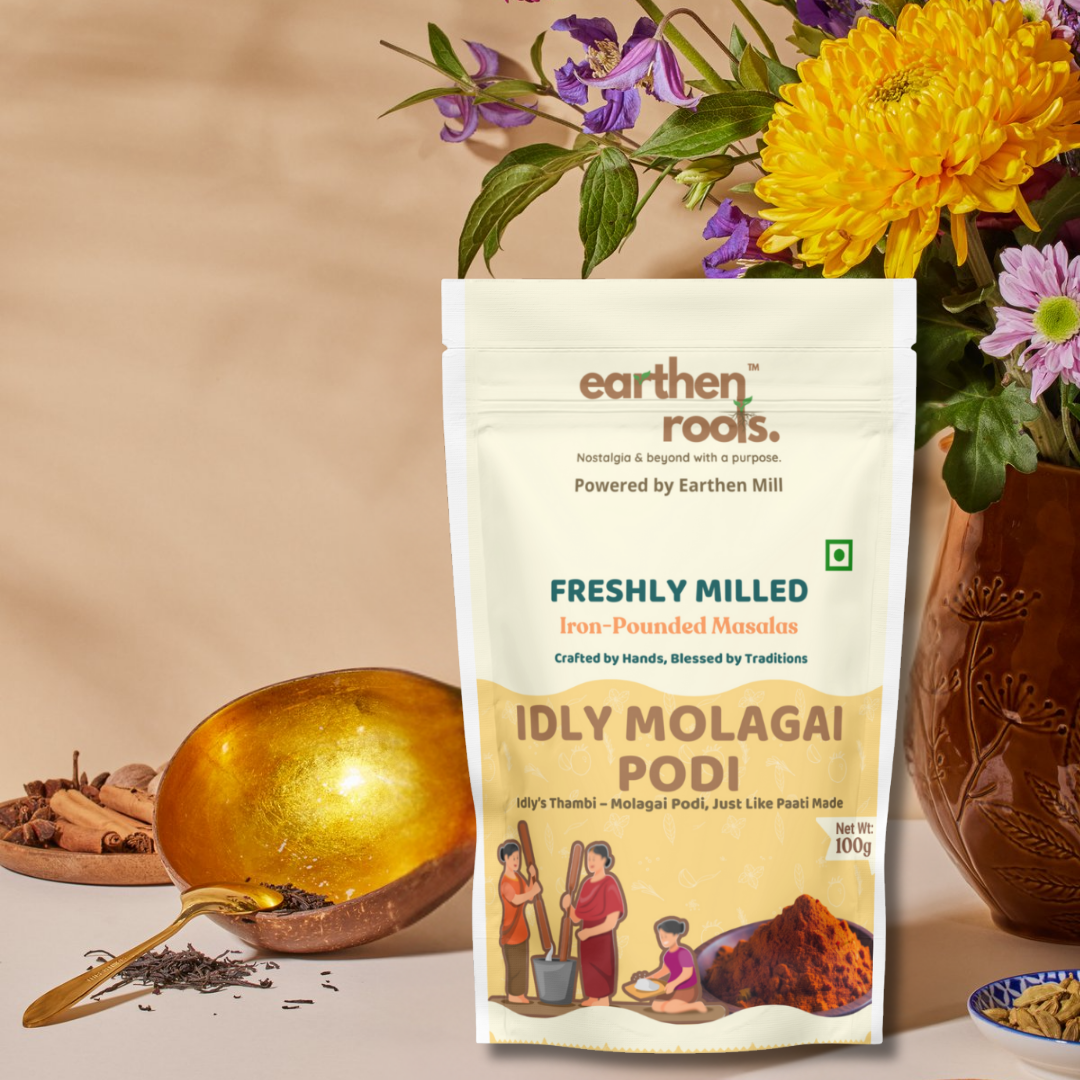 Earthen Mill Iron-Pounded Idli Molagai Podi