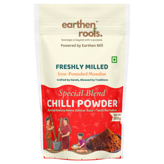 Earthen Mill Pounded Special Blend Red Chilli Powder