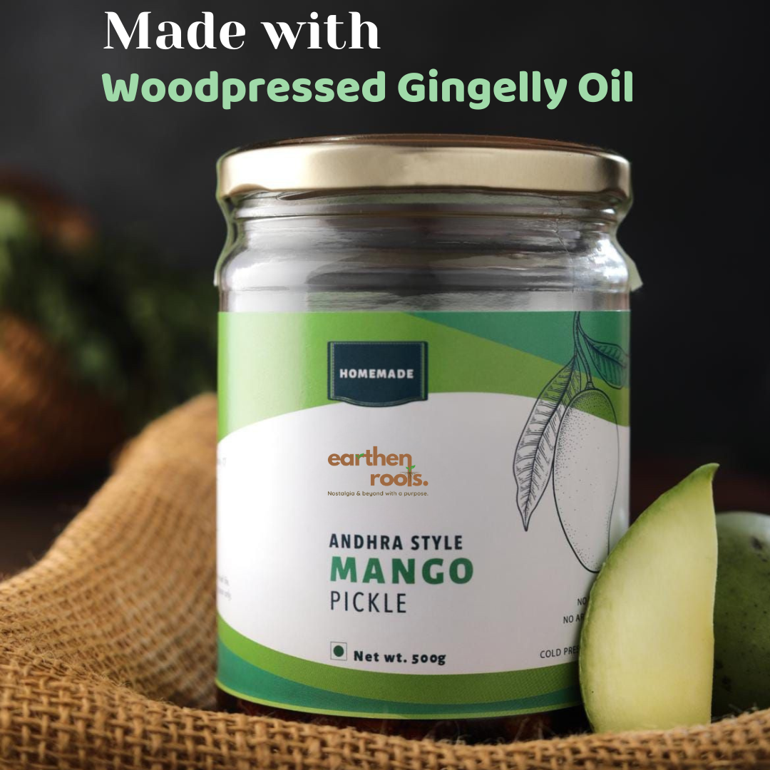 Earthen Roots Andhra Mango Avakaya Pickle