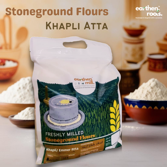 Earthen Mill Stonground Khapli Whole Wheat Flour