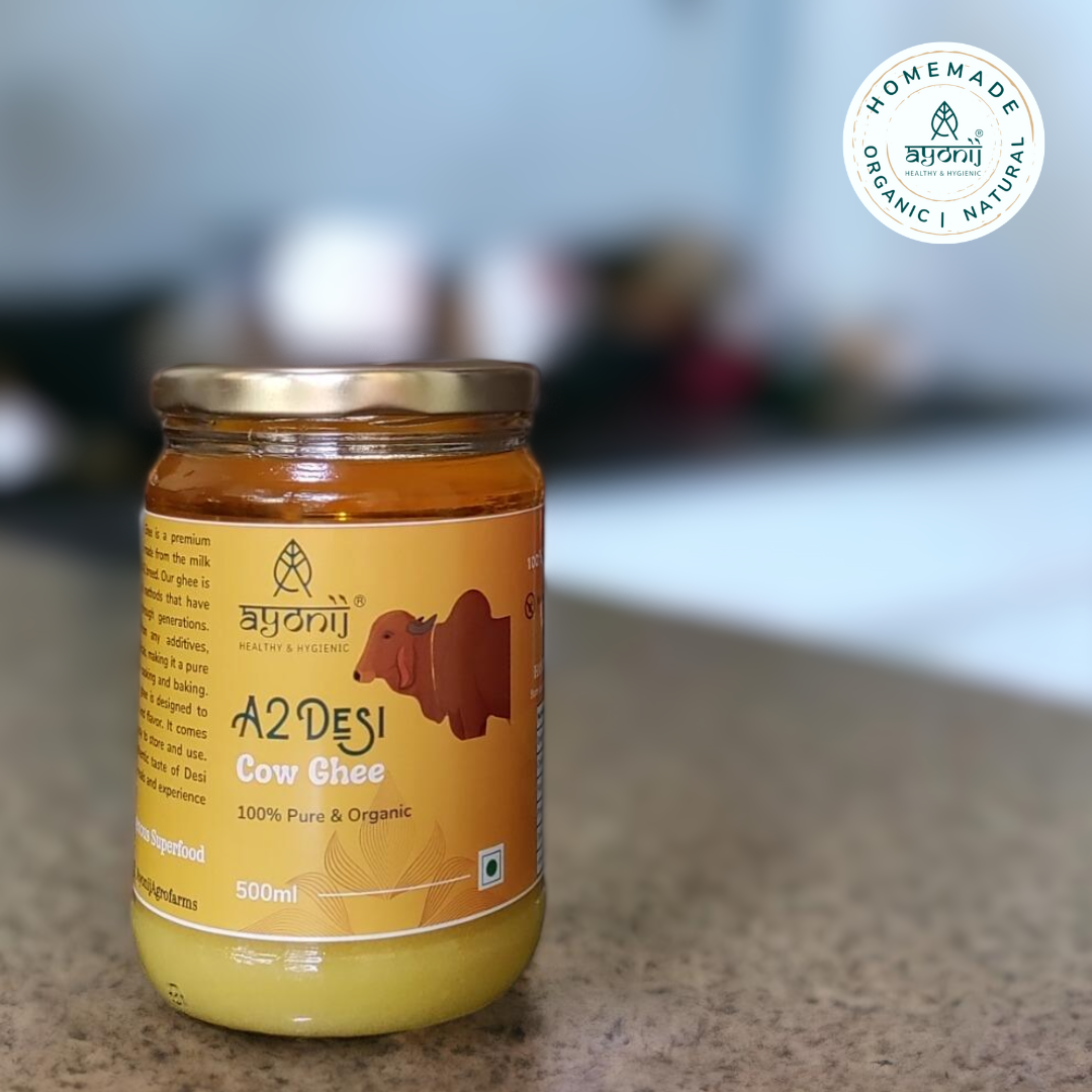 Earthen Roots A2 Desi Cow Ghee | Made traditionally from curd